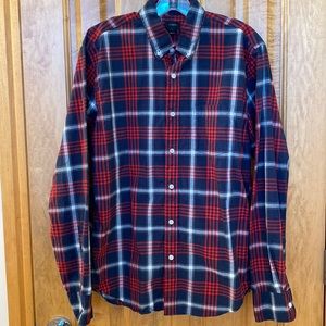 Men’s button down shirt.